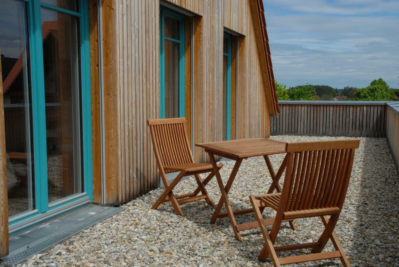 Ferienwohnung Passivhaus "Schoene Aussicht" Georgensgmund Exterior foto